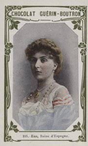 Ena, Reine dEspagne (barevná fotografie) od French School