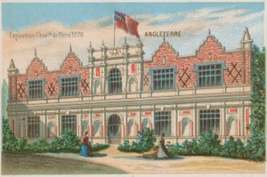 Anglie, 1878 Univerzální výstava, Paříž od French School