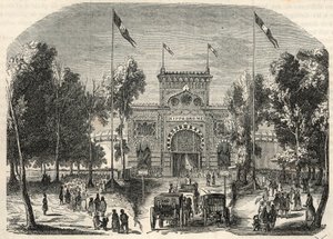Rytina v „Tableau-de-Paris“ od Edmonda Texiera 1852 od French School