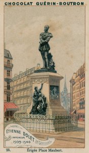 Etienne Dolet, tiskárna, 1509-1546, Erected Place Maubert od French School