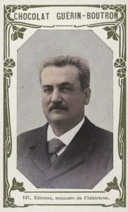 Etienne, ministr vnitra (barevné foto) od French School