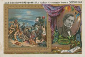 Eugene Delacroix, francouzský malíř 19. století od French School