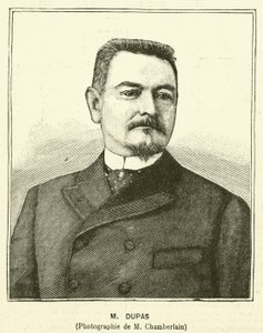 Eugene Dupas, francouzský státní úředník (rytina) od French School