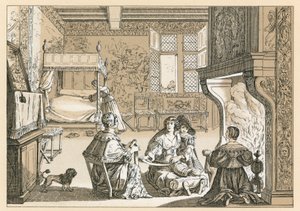 Kostým Evropa XVII. století od French School