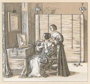 Kostým Evropa XVII. století od French School