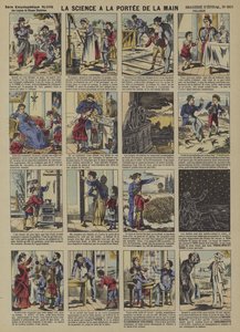 Každodenní demonstrace vědeckých principů (barevné lito) od French School