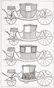 Módní autobusy 18. století, 1875 od French School