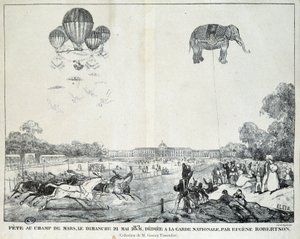 Svátek Národní gardy na Champ de Mars, 22. května od French School