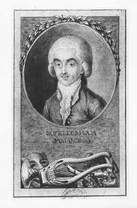 Felix Maria de Samaniego (litho) od French School