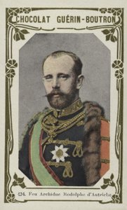 Zesnulý arcivévoda Rudolf Rakouský (barevné foto) od French School