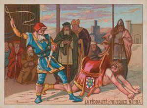 Feudalismus za Fulka III Nerra od French School