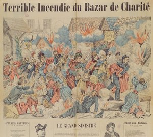 Požár na Bazar de la Charite, 4. května 1897 od French School