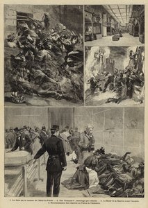 Požár na Bazar de la Charite, Paříž, 1897 od French School