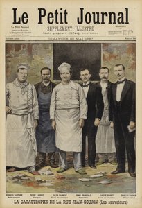 Požár na Bazar de la Charite, Paříž, 1897 od French School