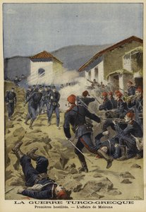 První nepřátelské akce řecko-turecké války, 1897