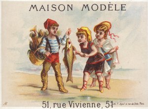 Rybář ukazuje dny úlovku dívkám od French School