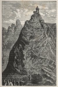 Florin Perier prováděl experiment Torricelliho na vrcholu Puy de Dome, 19. září od French School