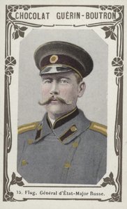 Flug, generál dEtat-Major Russe (barevná fotografie) od French School