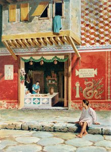 Obchod s potravinami, Pompeje od French School