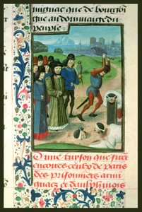Fr 2680 f.268 Poprava vězňů, 1418 od French School