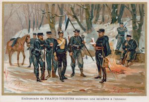 Franc-Tireurs (Sharpshooters) Zachyťte nepřátelského kurýra od French School