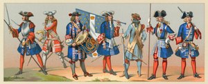 Francie XVII-XVIII. století Kostým od French School