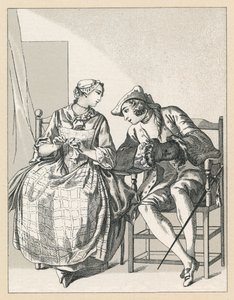 Kostým Francie XVIII. cent od French School
