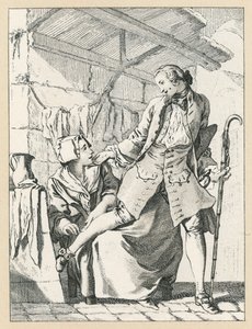 Kostým Francie XVIII. cent od French School
