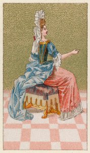 Kostým Francie XVII. centu od French School