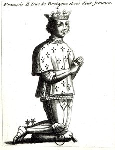 František II. (1435-88) vévoda bretaňský od French School