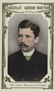 Franco, portugalský diktátor (barevné foto) od French School
