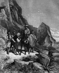 Francois Arago (1786 - 1853) v roce 1806 odjel do Španělska, aby dokončil měření poledníku a jednoho večera byl zakotven čtyřmi bandity. od French School