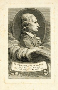 Francois Pilatre de Rozier, kolem roku 1785 od French School