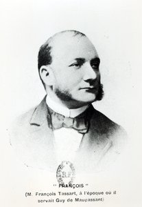 Francois Tassart, komorník Guy de Maupassant (1850-93), z La Fin de Maupassant od Georgese Normandy, publikoval v roce 1927, Paříž od French School