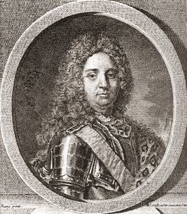 François-Marie de Broglie, 1. vévoda z Broglie, 1671 1745. Francouzský vojevůdce. Z Les Heures Libres vydané v roce 1908. od French School