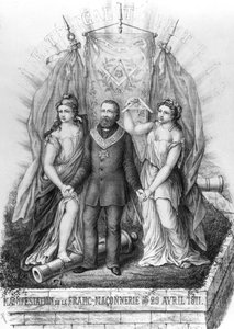 Svobodné zednářství a komuna, 1871 od French School