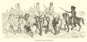 Francouzské rekvizice (rytina) od French School