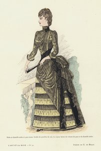 Francouzská módní deska, 1885-86 od French School