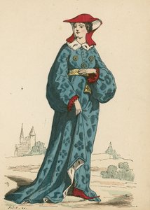 Francouzská šlechtična, 1395 od French School