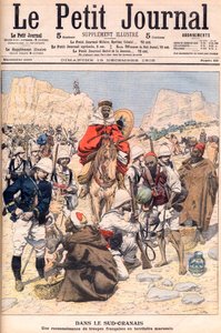 Francouzská průzkumná expedice v jižním Maroku Ilustrace pro Le petit Journal, prosinec 1906. od French School