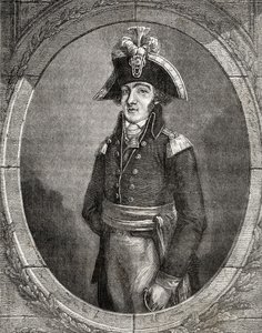 Francouzský revolucionář Francois Henriot (1761-1794) od French School