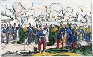 Francouzská vojska obléhala Řím za obnovení moci papeže v Římě od French School