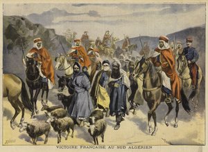 Francouzské vítězství v jižním Alžírsku, 1897