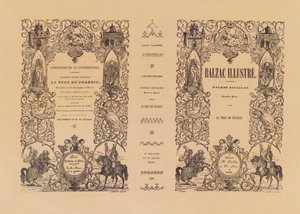 Frontispis La Peau de Chagrin, z ilustrovaného vydání děl Honore de Balzac (1799-1850) od Delloye a Lecou, 1838 od French School