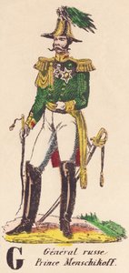 G: ruský generál, princ Menschikoff (1787-1869) od French School