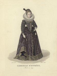 Gabrielle dEstrees, milenka francouzského krále Jindřicha IV