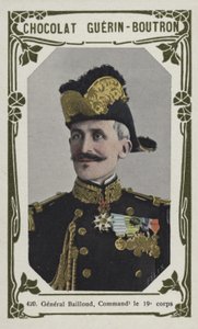 Generál Bailloud, velící 19. sboru (barevné foto) od French School