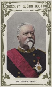 Generál Davoust (barevná fotografie) od French School