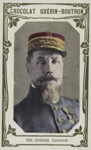 Generál Gouraud (barevná fotografie) od French School