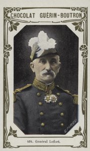 Generál Lefort (barevná fotografie) od French School